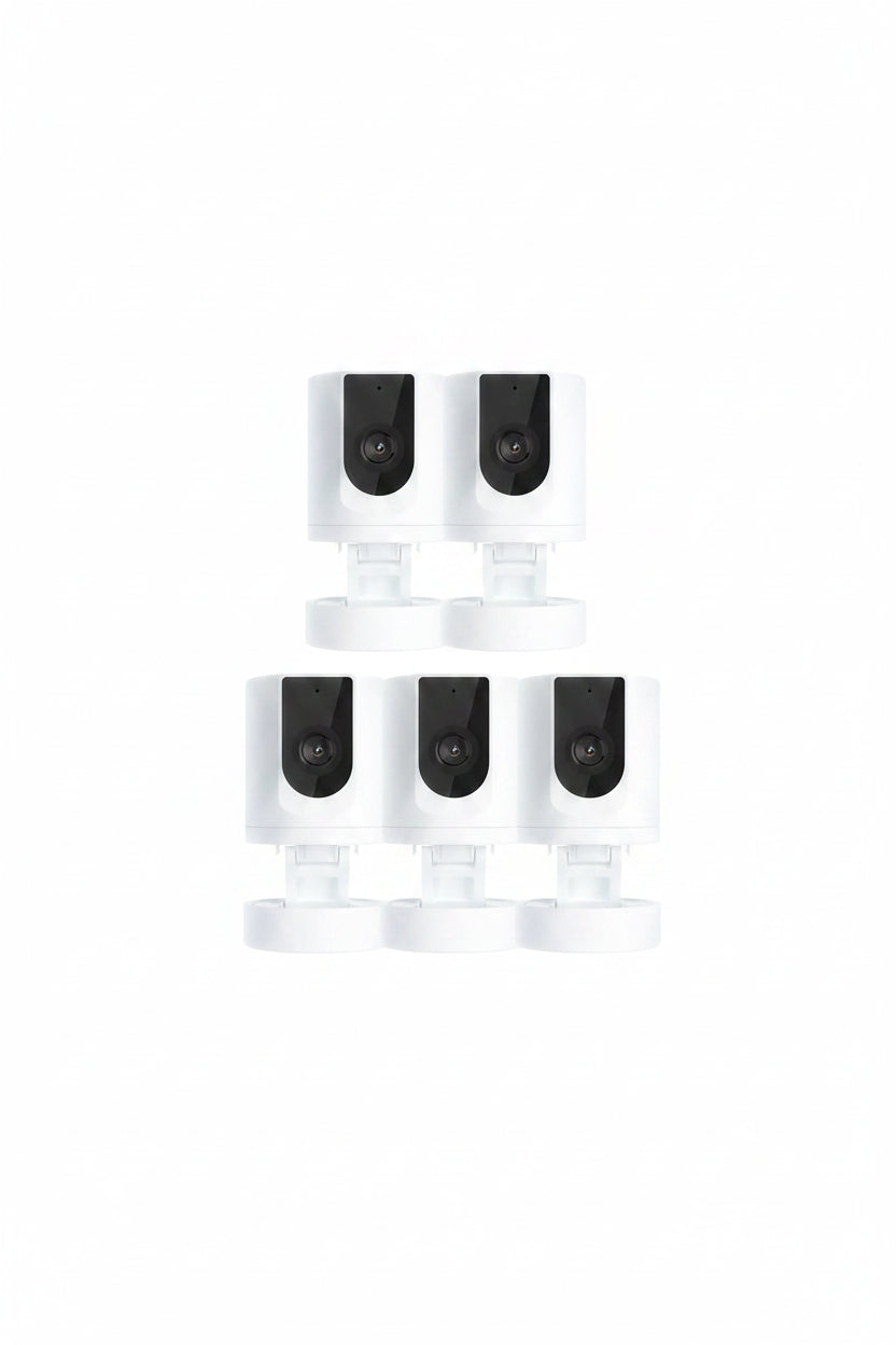 Telecamera di Sicurezza WiFi 1080P per Interni – 360° Pan, Visione Notturna, Audio Bidirezionale, Baby Monitor