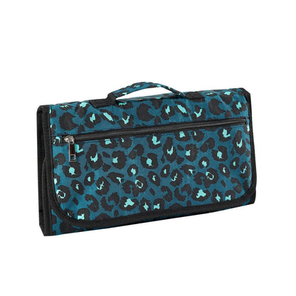  Fasciatoio portatile 3 in 1 impermeabile fantasia leopardata blu