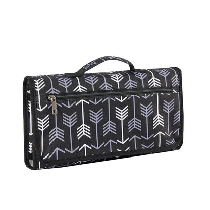 Fasciatoio portatile 3 in 1 impermeabile fantasia frecce bianche su nero