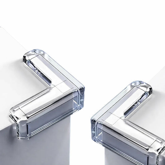 Paraspigoli trasparenti anticollisione per bambini angolari di sicurezza biadesivi