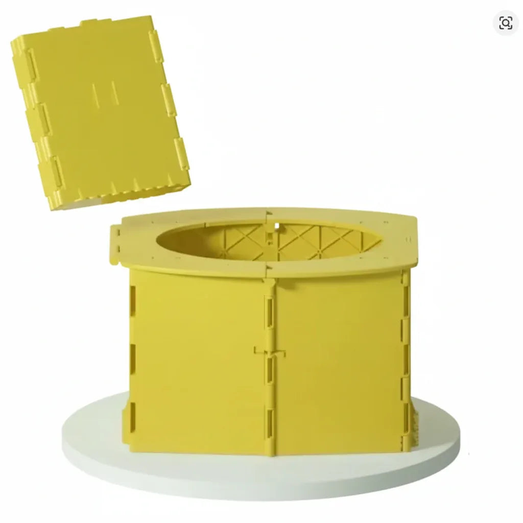 Vasino giallo sfondo bianco 