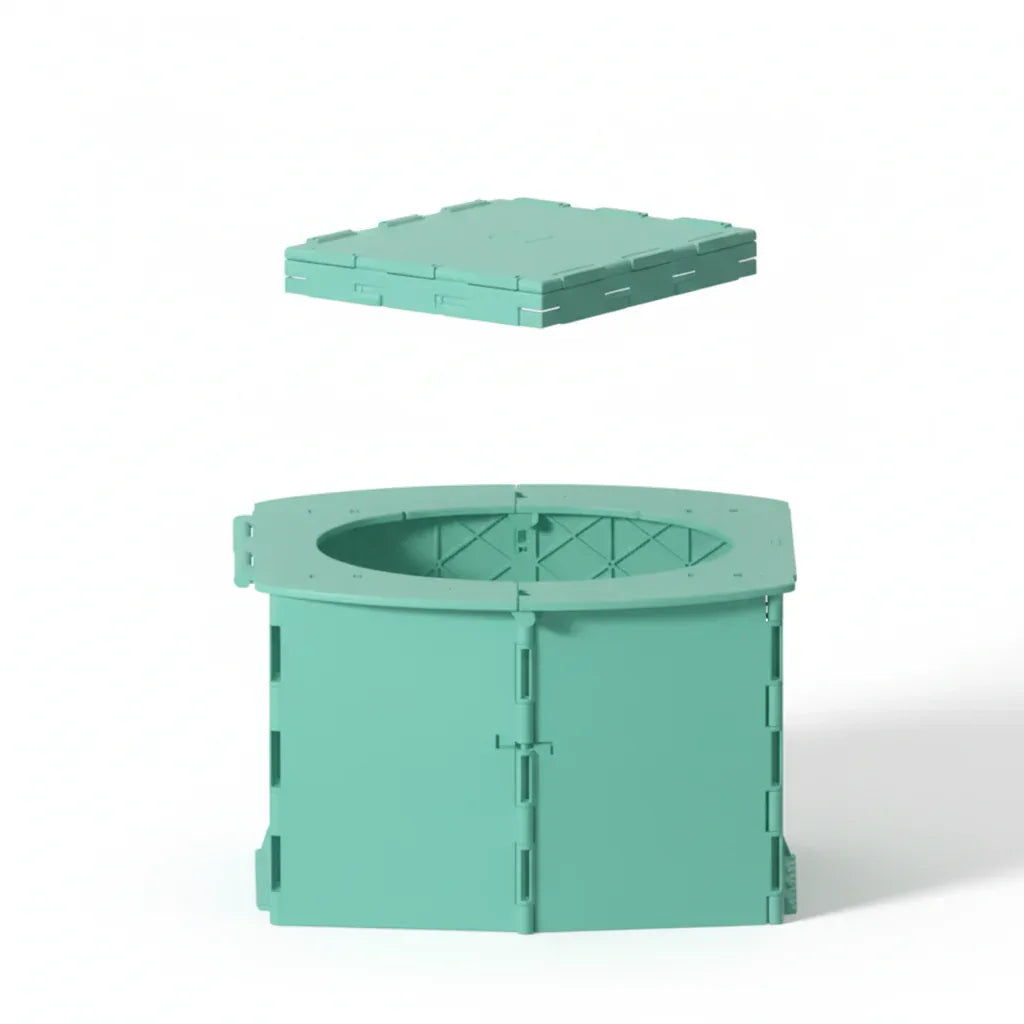 Vasino verde sfondo bianco 