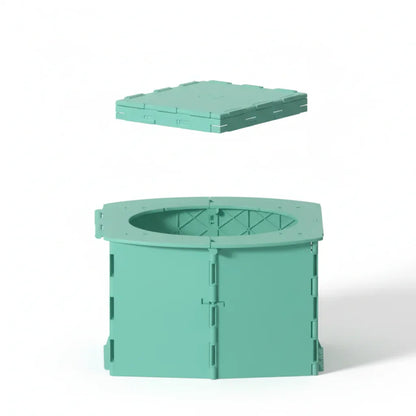 Vasino verde sfondo bianco 